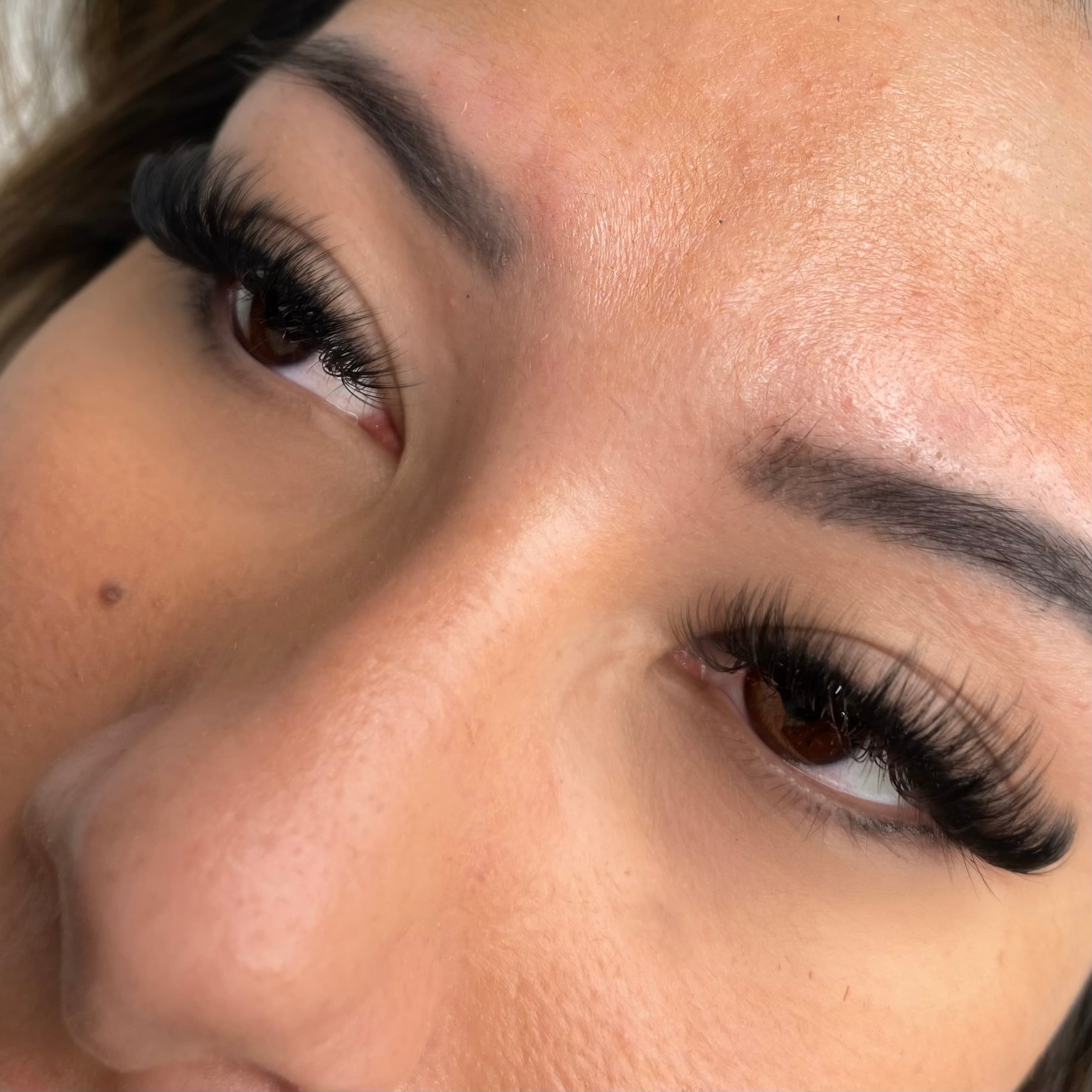 Lash extensions portfolio - Full volume set with bold, dark coverage. in San Diego
